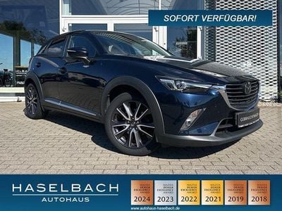 Mitternachtsblau metallic (metallic) Gebraucht 2017 Mazda CX-3 SUV | 14.775 € (Fairer Preis)