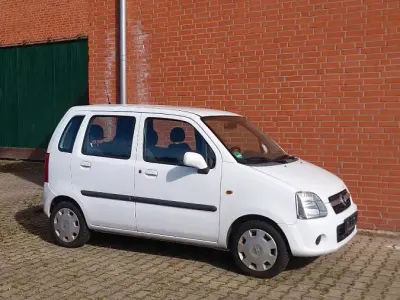 Gebraucht Opel Agila 48 PS (35 kW) 2005 Weiß Van / Kleinbus
