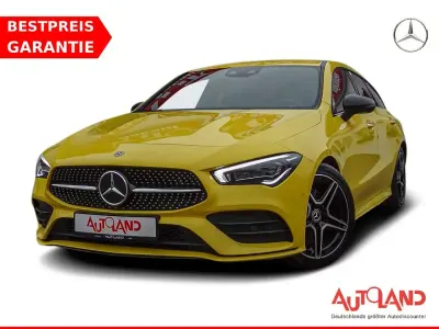 Gebraucht Mercedes CLA200 Shooting Brake AMG line 163 PS (119 kW) 2020 Gelb Kombi