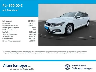 Usata VW Passat Business 150 CV (110 kW) 2019 Bianco Station wagon