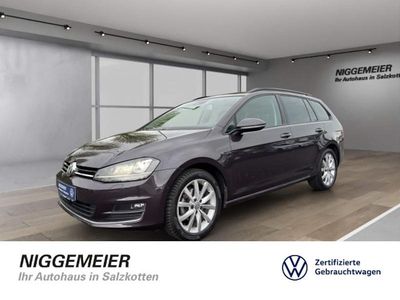 Gebraucht VW Golf VII LOUNGE 125 PS (91 kW) 2016 Kryptongrau metallic (metallic) Kombi
