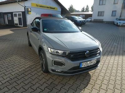 Gebraucht VW T-Roc Cabriolet R-line 150 PS (110 kW) 2021 Grau Cabrio