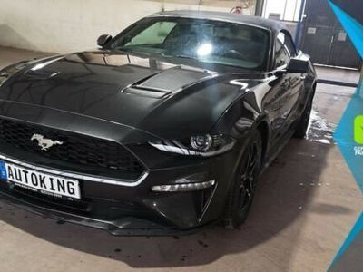 gebraucht Ford Mustang 2.3 Eco Boost cabrio black