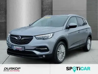 Gebraucht Opel Grandland X Edition 131 PS (96 kW) 2018 Kontrast grau/quarz silber (metallic) SUV