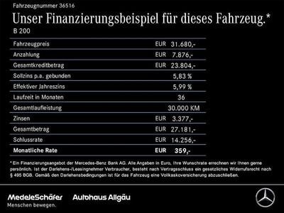 Gebraucht Mercedes B200 Progressive 163 PS (119 kW) 2025 Lack hightechsilber (metallic) Van / Kleinbus