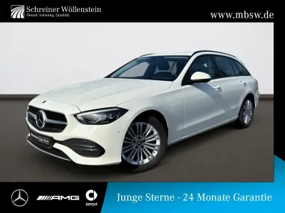 Gebraucht Mercedes C200 163 PS (119 kW) 2023 Unilack polarwei Kombi