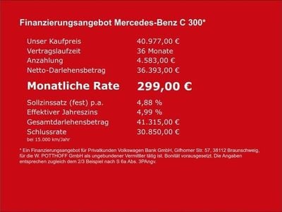 Gebraucht Mercedes C300 AMG line 258 PS (189 kW) 2023 Andere