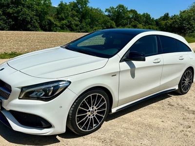 Gebraucht Mercedes CLA220 Shooting Brake AMG line 177 PS (130 kW) 2017 Weiß Kombi