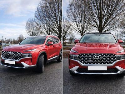 Gebraucht Hyundai Santa Fe 265 PS (194 kW) 2021 Rot SUV