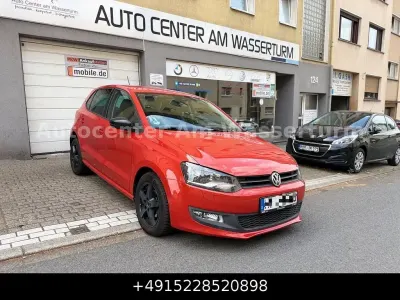 Gebraucht VW Polo Team 75 PS (55 kW) 2010 Orange Kleinwagen