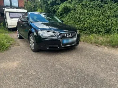 Gebraucht Audi A3 Sportback Ambiente 102 PS (75 kW) 2007 Schwarz Kleinwagen