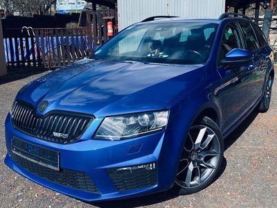 Gebraucht Skoda Octavia RS 184 PS (135 kW) 2014 Blau Kleinwagen