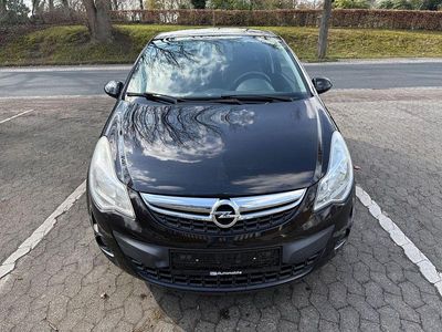 Gebraucht Opel Corsa Satellite 69 PS (50 kW) 2011 Schwarz Kleinwagen
