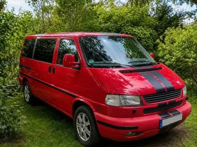 Gebraucht VW T4 151 PS (111 kW) 1998 Rot Van