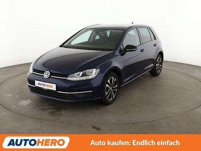 Gebraucht VW Golf VII IQ Drive 116 PS (85 kW) 2019 Blau Limousine