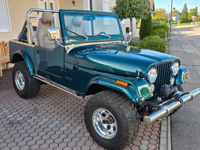 Gebraucht Jeep CJ 130 PS (95 kW) 1987 Grün Cabrio