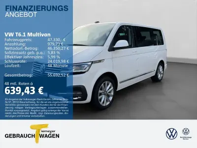 Gebraucht VW Multivan Generation Six 204 PS (150 kW) 2021 Weiß Van / Kleinbus