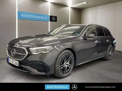 Gebraucht Mercedes E220 AMG line 197 PS (144 kW) 2026 Graphitgrau Kombi