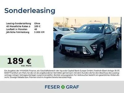Neu Hyundai Kona Select 114 PS (83 kW) 2026 Mirage green SUV
