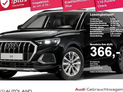Gebraucht Audi Q3 Sport 150 PS (110 kW) 2025 Schwarz SUV