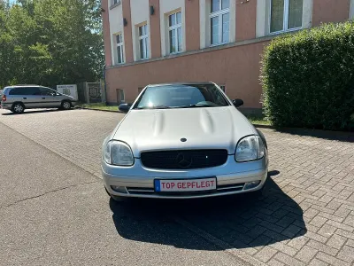 Gebraucht Mercedes SLK200 136 PS (100 kW) 2000 Silber Cabrio