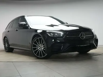 Second-hand Mercedes E220 AMG 200 CP (147 kW) 2022 Negru Break