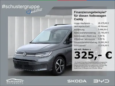 Gebraucht VW Caddy Dark Label 102 PS (75 kW) 2024 Grau Van / Kleinbus