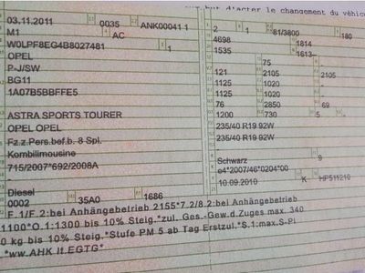 Gebraucht Opel Astra Sport 2011 Schwarz Kombi