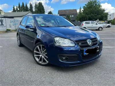 Gebraucht VW Golf V GTD 170 PS (125 kW) 2007 Blau Kleinwagen