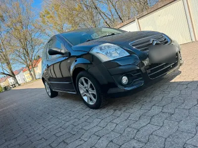 Gebraucht Citroën C2 65 PS (47 kW) 2008 Schwarz Kleinwagen