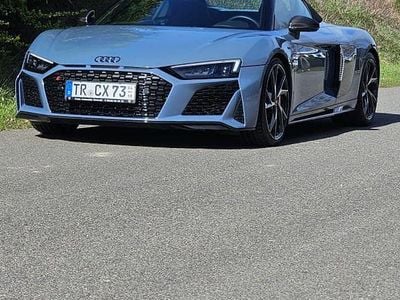 Second-hand Audi R8 Spyder Performance 620 CP (456 kW) 2021 Gri Cabrio