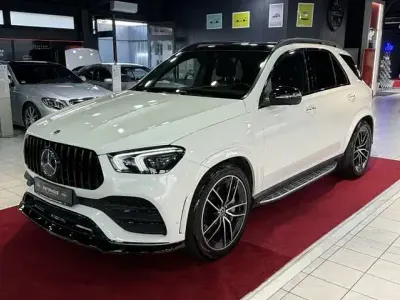 Gebraucht Mercedes GLE400 AMG line 330 PS (242 kW) 2020 Diamantweiss  metalliclac SUV