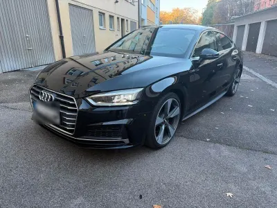 Gebraucht Audi A5 Sportback S-Line 150 PS (110 kW) 2017 Schwarz Kleinwagen