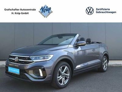 Gebraucht VW T-Roc Cabriolet R-line 150 PS (110 kW) 2024 Grau Cabrio