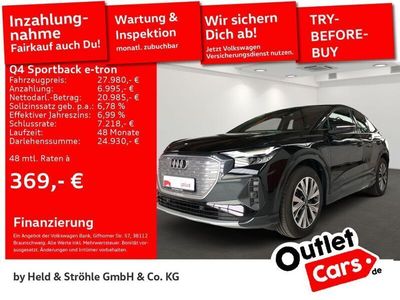 Audi Q4 Sportback e-tron