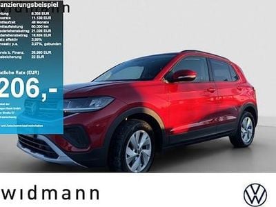 Rot Gebraucht 2024 VW T-Cross Life SUV | 24.990 € (Guter Preis)