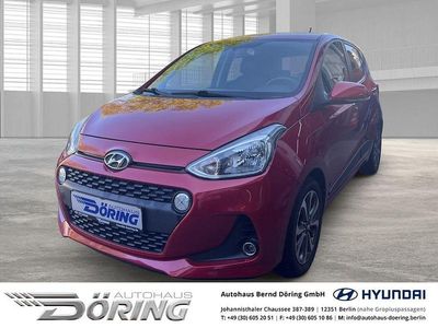 Usata Hyundai i10 Premium 87 CV (63 kW) 2017 Rosso Utilitaria