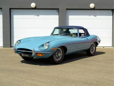 Gebraucht Jaguar E-Type 170 PS (125 kW) 1970 Blau Cabrio