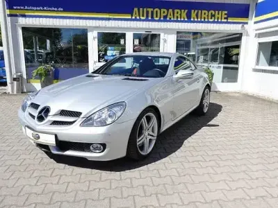 Gebraucht Mercedes SLK200 AMG 184 PS (135 kW) 2010 Silber Cabrio