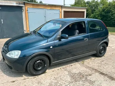 Gebraucht Opel Corsa 58 PS (42 kW) 2002 Blau Kleinwagen
