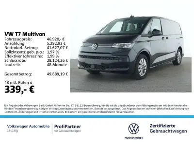 Gebraucht VW Multivan Life 150 PS (110 kW) 2024 Schwarz Van / Kleinbus