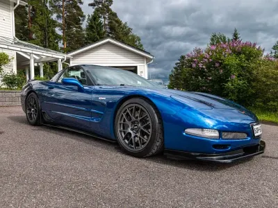 Gebraucht Corvette Z06 405 PS (297 kW) 2002 Blau