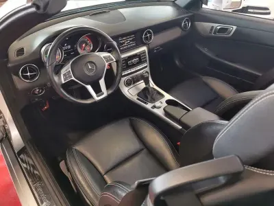Gebraucht Mercedes SLK250 204 PS (150 kW) 2012 Silber Cabrio