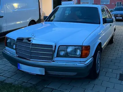 Gebraucht Mercedes S260 SE 160 PS (117 kW) 1988 Weiß Limousine