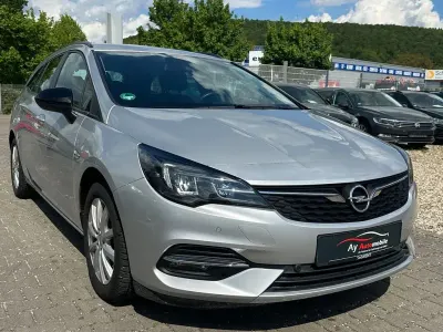 Brugt Opel Astra Business 122 HK (89 kW) 2022 Sølv Hatchback