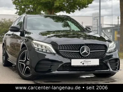 Gebraucht Mercedes C220 AMG line 194 PS (142 kW) 2020 Schwarz Limousine