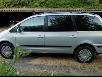 Gebraucht VW Sharan 2002 Silber Van / Kleinbus