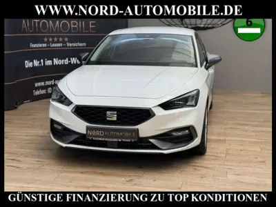 Usata Seat Leon FR-Line 204 CV (150 kW) 2023 Bianco Berlina