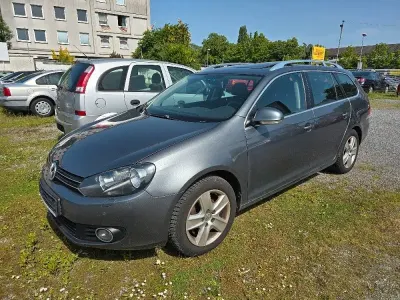 Gebraucht VW Golf VI Comfortline 105 PS (77 kW) 2010 Grau Kleinwagen