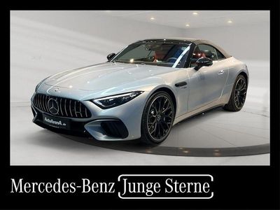 Metalliclack hightechsilber Gebraucht 2023 Mercedes SL55 AMG AMG Cabrio | 114.877 € (Superpreis)